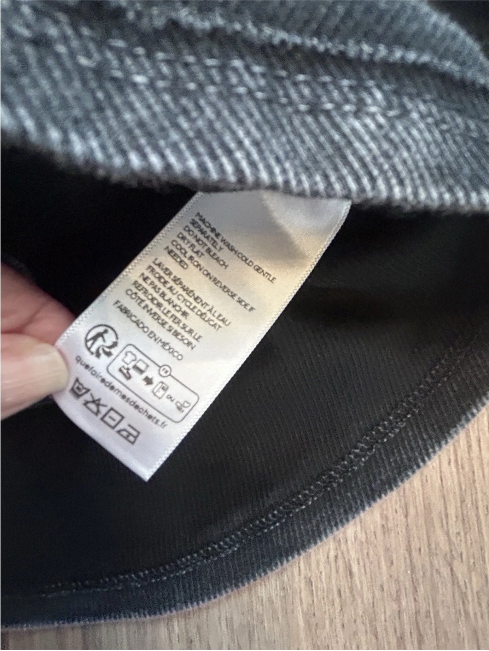 Free People Movement Long Sleeve Ribbed Crew Neck Top Size Medium - Picture 6 of 10